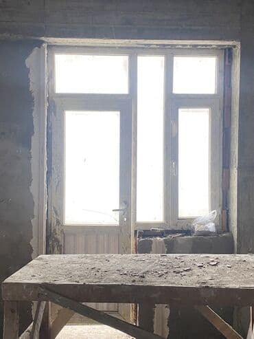 qapı və pəncərələr: PVC pəncərə-balkon qapısı dəsti - Material: ağ PVC profilli sistem - — 2