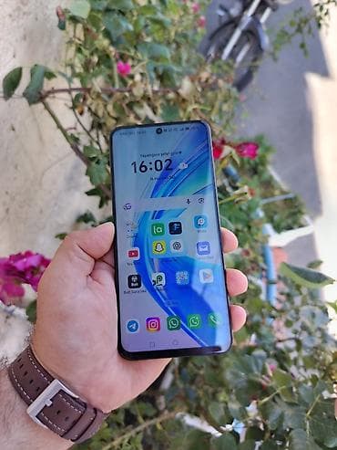 borofone be28 plus: Honor X7b, 128 GB, rəng - Qara, Sensor, İki sim kartlı, Barmaq izi — 1