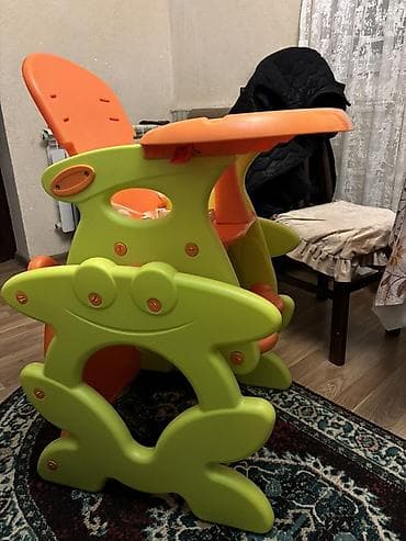 Uşaq üçün çoxfunksiyalı yemək və oyun stolu-stulu - Parlaq — 3