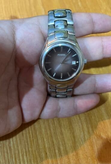 saat gumuş: Yeni, Qol saatı, Fossil, rəng - Gümüşü — 3