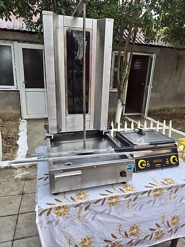 Оборудование для бизнеса: Doner/kabab avadanlığı dəsti - REMTA markalı şaquli dönər ocağı — 2