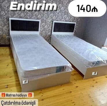 divan kravat: Yeni, Təknəfərlik çarpayı, Matras ilə — 2