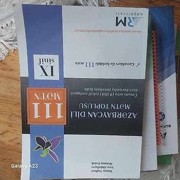 azeri ereb tercume: 9-cu sinif üçün dərs vəsaitləri dəsti Dəstəyə daxil olan kitablar: - — 1