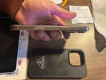 QAZ: IPhone 16 Pro, 128 GB, Desert Titanium, Barmaq izi, Face ID, Sənədlərlə — 6