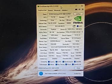 windows planset: I5-9400f 3.4GHz-Boost to 3.9GHz GTX1660 super 6GB GDDR6 192bit DDR4 — 5