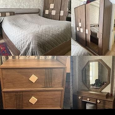 Дом и сад: Yataq dəsti satılır 590₼. Yaxşı vəziyyətdədir. Matrası var.Ünvan — 1