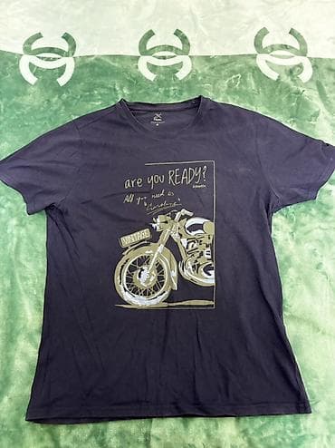 Futbolkalar: Kişi T‑shirt dəsti - Brendlər və dizaynlar: - Tünd göy Tommy — 4