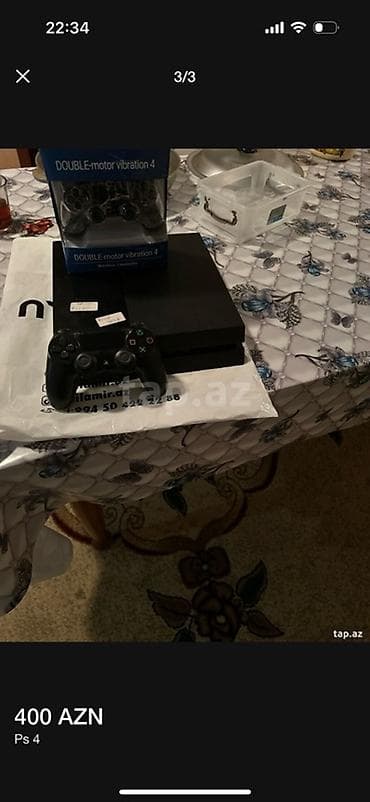 Məhsul: PlayStation 4 (PS4) oyun konsolu - 2 ədəd DualShock 4 oyun lalafo.az -da Məhsul: PlayStation 4 (PS4) oyun konsolu - 2 ədəd DualShock 4 oyun