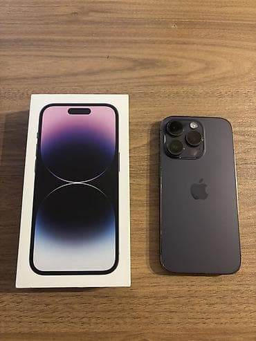 note 14: IPhone 14 Pro, Deep Purple, Simsiz şarj — 1