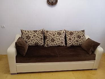 işlemiş divan: İşlənmiş, Di̇van-kravat, 2 kreslo, Açılan — 1