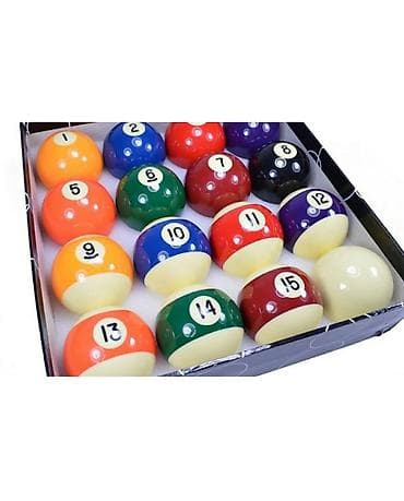 idman elceyleri: Billiard Balls – Turnir dəsti - Klassik 16 topdan ibarət tam dəst — 2