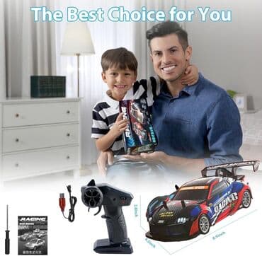 uşaq ücün maşınlar: Yarış maşını model pult ile idare olunur idare Diqqət Çatdırılma — 3