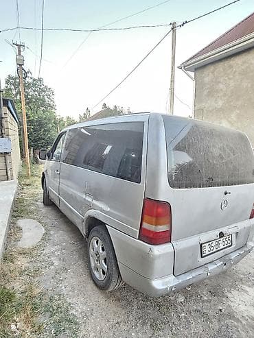 mersedes salon: Mercedes-Benz Vito miniven - Kuzov: gümüşü rəng, 5 qapı - Salon — 4