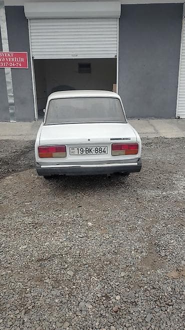 daewoo racer ehtiyat hisseleri: VAZ 2107 sedan – ağ rəng, 4 qapı, arxa ötürücülü. Klassik “07” — 3