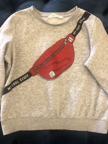 Svitşot, H&M, XS, rəng - Boz