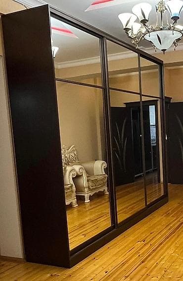 3 qapılı, Güzgülü, Qəhvəyi, Digər material, Kupe, Düz dolab lalafo.az -da 3 qapılı, Güzgülü, Qəhvəyi, Digər material, Kupe, Düz dolab