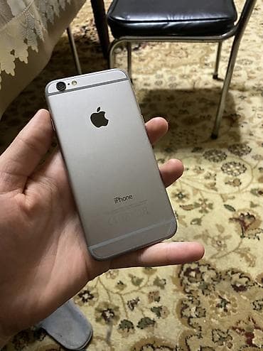 a 6 plus: IPhone 6, 32 GB, Gümüşü, Barmaq izi — 4