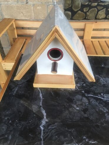 quş yuvaları: Скворечник, Quş damı. Əl işidi, özüm düzəldirəm. Bağınıza gözəllik — 2