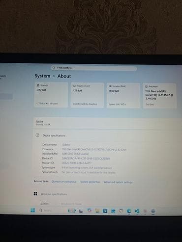 hp envy dv6 i5: İşlənmiş Acer Extensa, 15.6 ", Intel Core i5, 512 GB, Pulsuz çatdırılma — 5