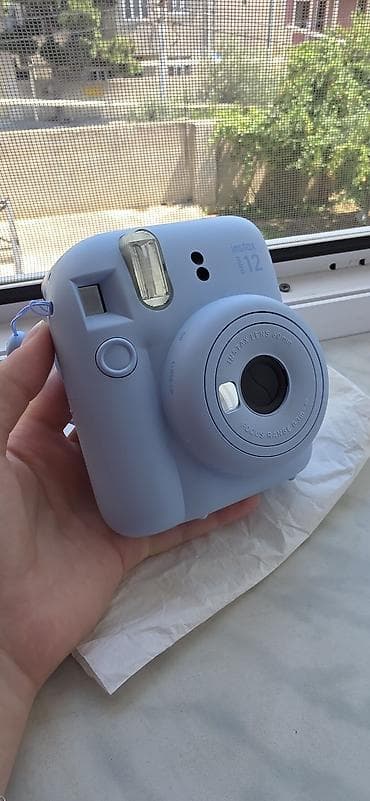 macbook 12: Fujifilm Instax mini 12 – pastel mavi rəngdə ani fotoaparat — 2