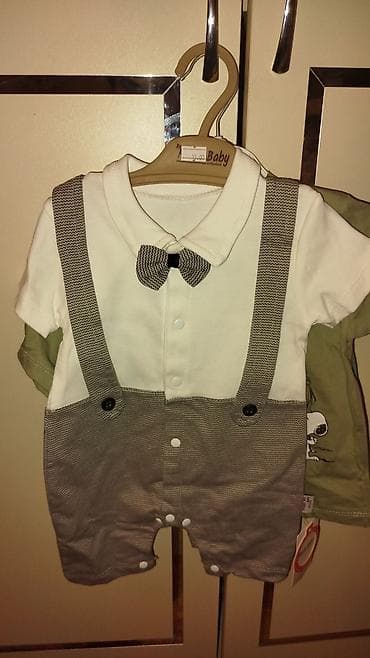 brend usaq geyimləri: Uşağ paltarları hər biri tezedi eldedi satılır kim almaq istəsə yaza — 2