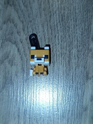 Личные вещи: Minecraft tərzində minifiqur açarlıq - Dizayn: Piksel üslublu it/meşə — 1