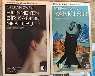 - Məhsul: 2 ədəd kitab (Stefan Zweig, Modern Klassiklər Dizisi) -
