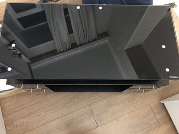 Rəflər: Düz TV altlığı, Polkalı, Şüşəli — 4