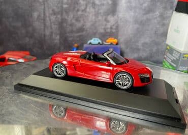 metbex tavan modelleri: Коллекционная модель AUDI R8 V10 Spyder Red 2012 Limited Edition — 18