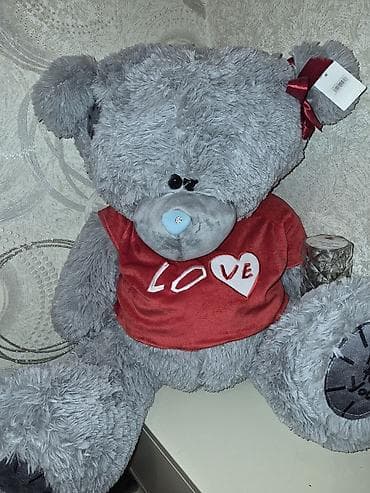 ayi oyuncaq: Oyuncaq ayı teddy 50 sm hündürlük yenidir heç işlədilməyib etiketi — 4