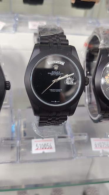 Məhsul: Qara rəngli qol saatları (Oyster Perpetual üslubu) Təsvir: - — 3