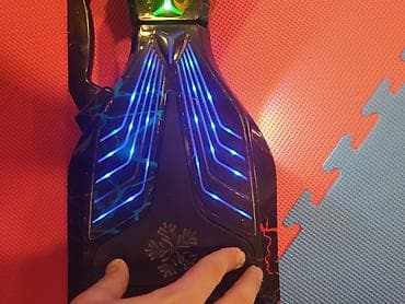 Гироскутеры: Rəngli LED işıqlı elektrikli hoverboard (skuter) bluetooh kolonka var — 3