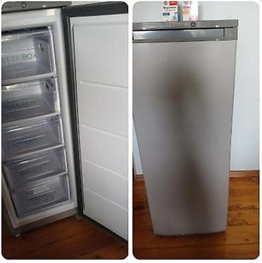 soyuducu qara: 💫RR Dondurucu 450 azn yenidi qizil zamaneti var Hun 120 eni 50 sm — 1