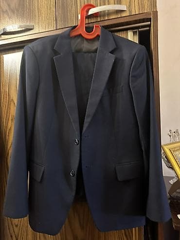 Şəxsi əşyalar: Tünd lacivərt klassik kişi pencəyi Nişan üçün almışdım sadəcə 1 dəfə — 4