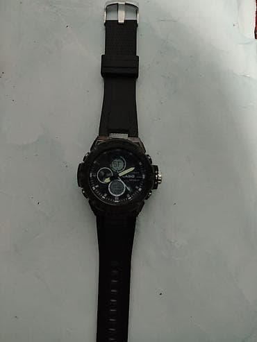 bu saatlarda b: İşlənmiş, Qol saatı, G-Shock, rəng - Qara — 1