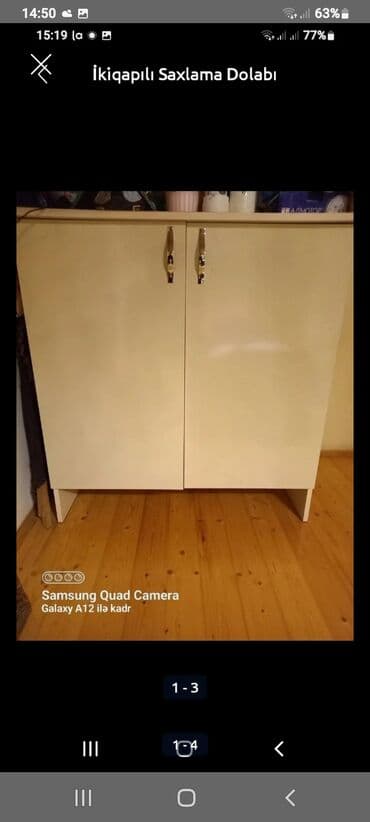 Açılan, 2 qapılı Düz dolab, Türkiyə