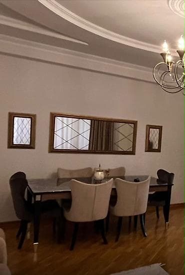 Mebel dəsti – qonaq otağı üçün Stol 6stul,divan 2kreslo.Kilim mebelden