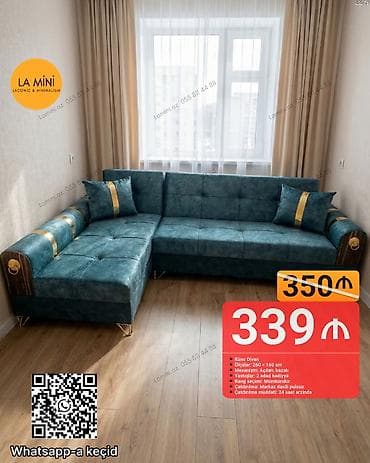 Künc divan, Açılan, Bazalı, Şəhərdaxili pulsuz çatdırılma