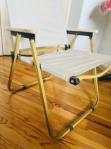 Kamp/Katlanan Kreslo - Yüngül və portativ dizayn: Asanlıqla qatlanır