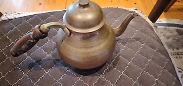 çay termosu: Rəng - Qızılı, Dəm caydanı — 1