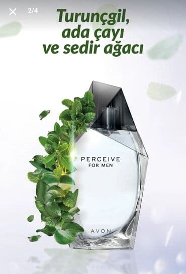 sublime nature tonka bean: Avon Perceive for Men – kişilər üçün təravətli ətir (EDT) - Ətirlə — 2