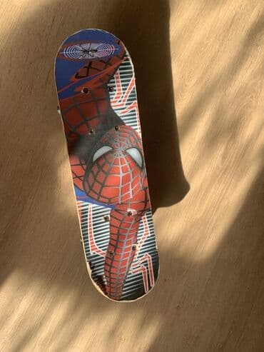 детские шлемы для скейтборда: Uşaq skeytbordu – Hörümçək Adam (Spider-Man) dizaynlı - Gövdə — 2