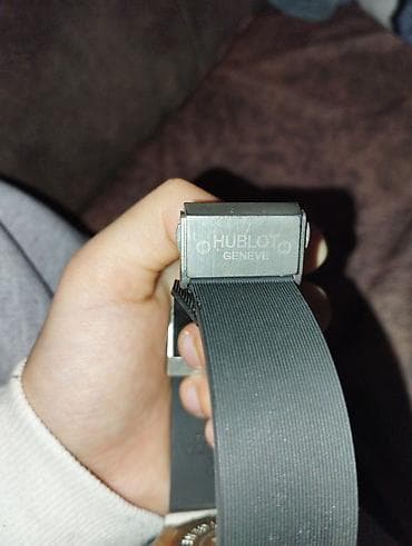 Smart qolbaqlar: Qol saatı, Hublot, rəng - Qara — 5