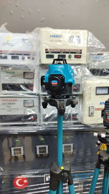 3d rucka: Lazer Urvin 180° 360° dərəcə 12 xəttli 16 xəttli yaşıl Şüalı 3d 4d — 2