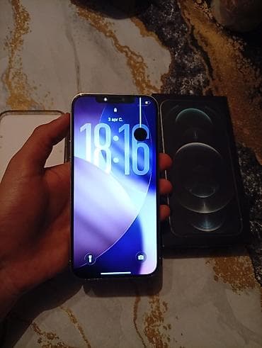 ucuz iphone 6: IPhone 12 Pro Max, 256 GB, Gümüşü, Face ID — 5