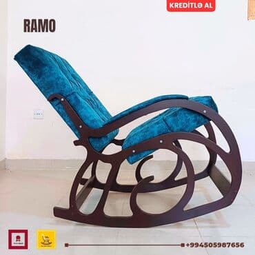 массажные кресло: Новый, Кресло-качалка, Ткань, Есть кредит, Бесплатная доставка на адрес — 3