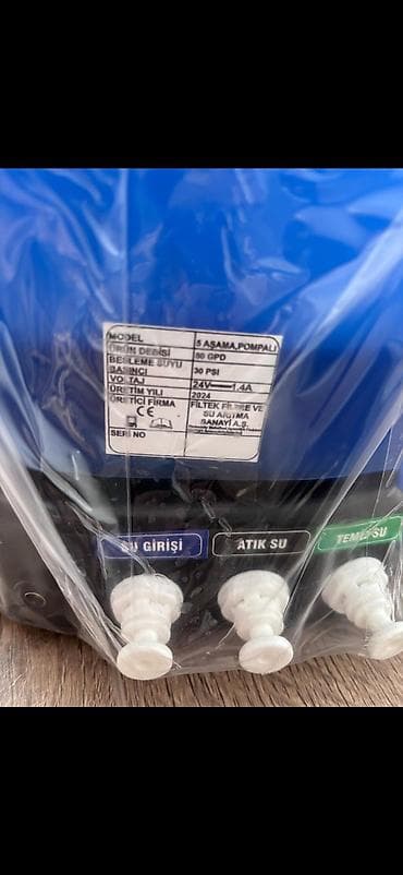 su filteri: Su filteri Lite Evro 80 GPD Texniki göstəricilər: - Sistem: 5 mərhələ — 2