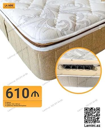 Matraslar: Matras – La Mini - Ölçü: 160 × 200 sm - Yay bloku: Klassik yay — 1