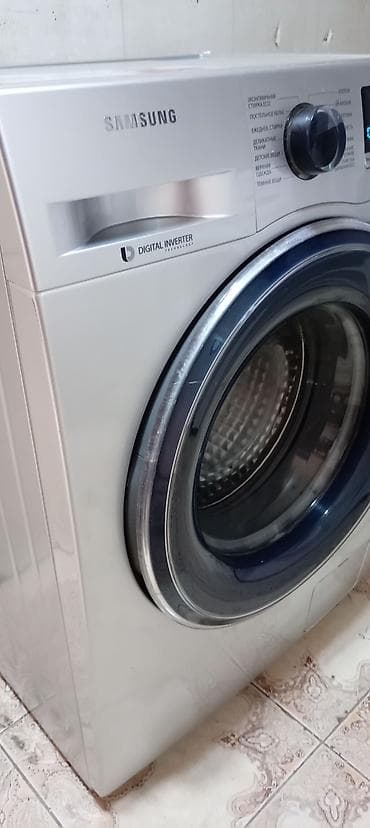 iphone 7 qara: Paltaryuyan maşın Samsung, 7 kq, İşlənmiş, Avtomat, Qurutma var, Ödənişli çatdırılma — 4