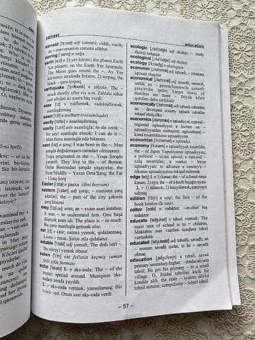 imla: Məhsul: İngiliscə–Azərbaycanca Lüğət (English–Azerbaijani Dictionary) — 3